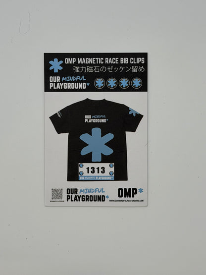 OMP レース ビブクリップ（ピンなし）